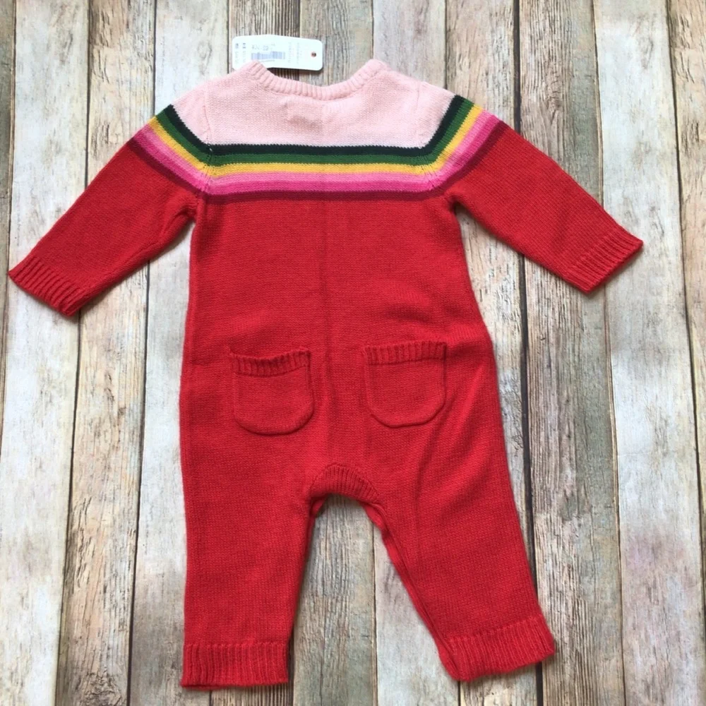 NWT Gymboree Rainbow Sweater Romper